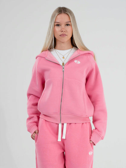 Sportz Zip-Jacket | Pink