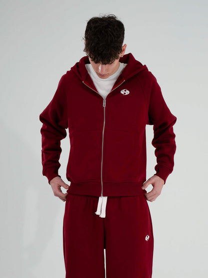Sportz Zip-Jacket | Red