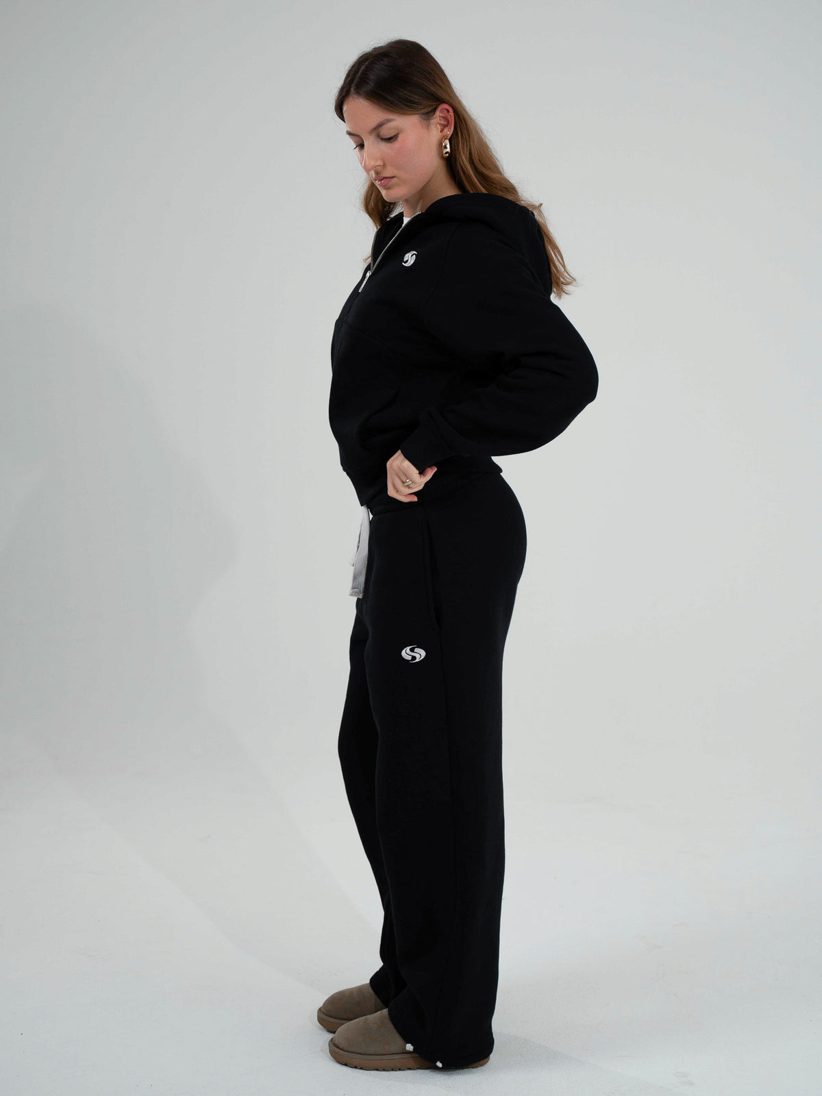 Sportz Zip-Jacket | Black