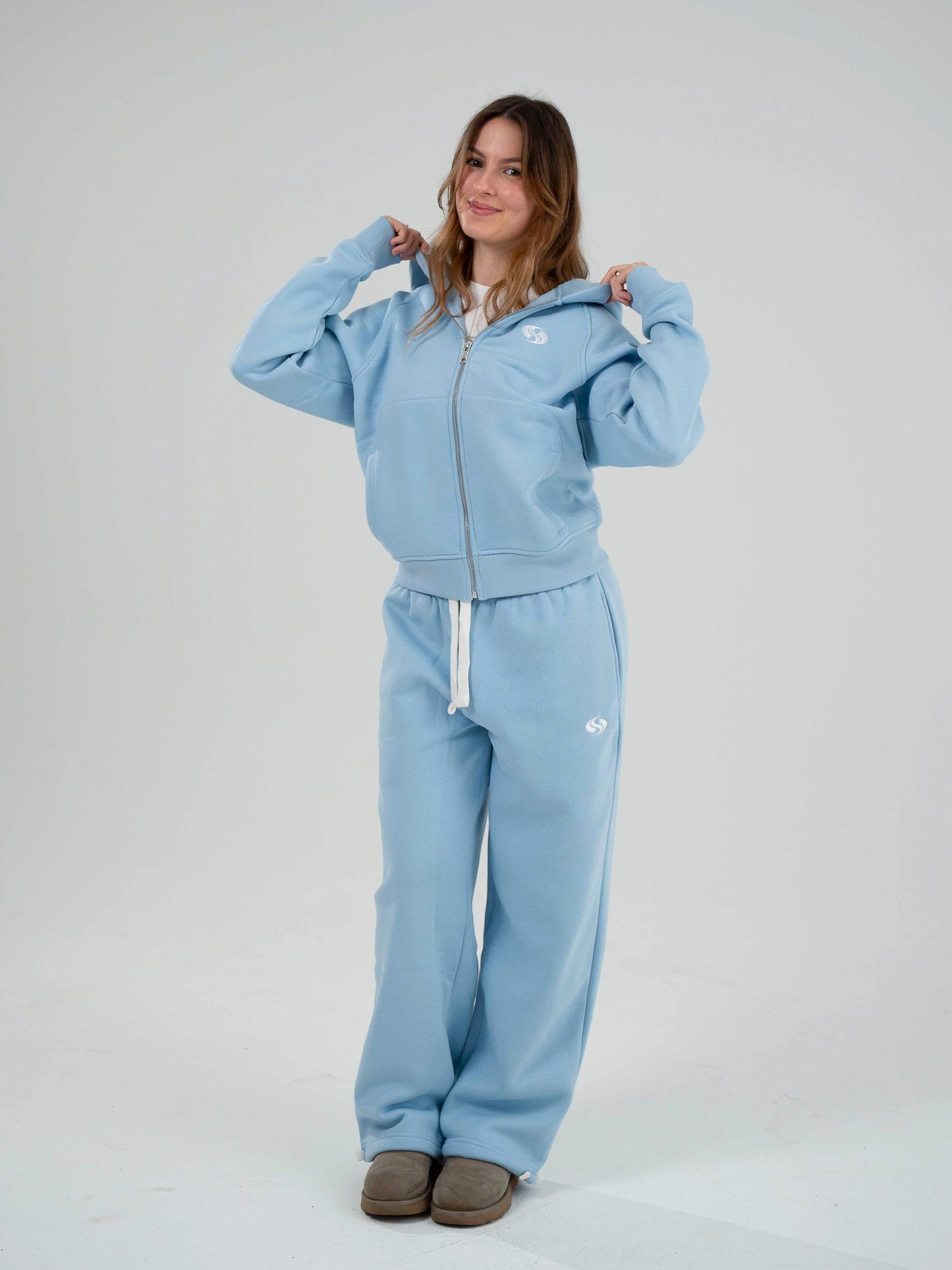 Sportz Zip-Jacket | Ice Blue