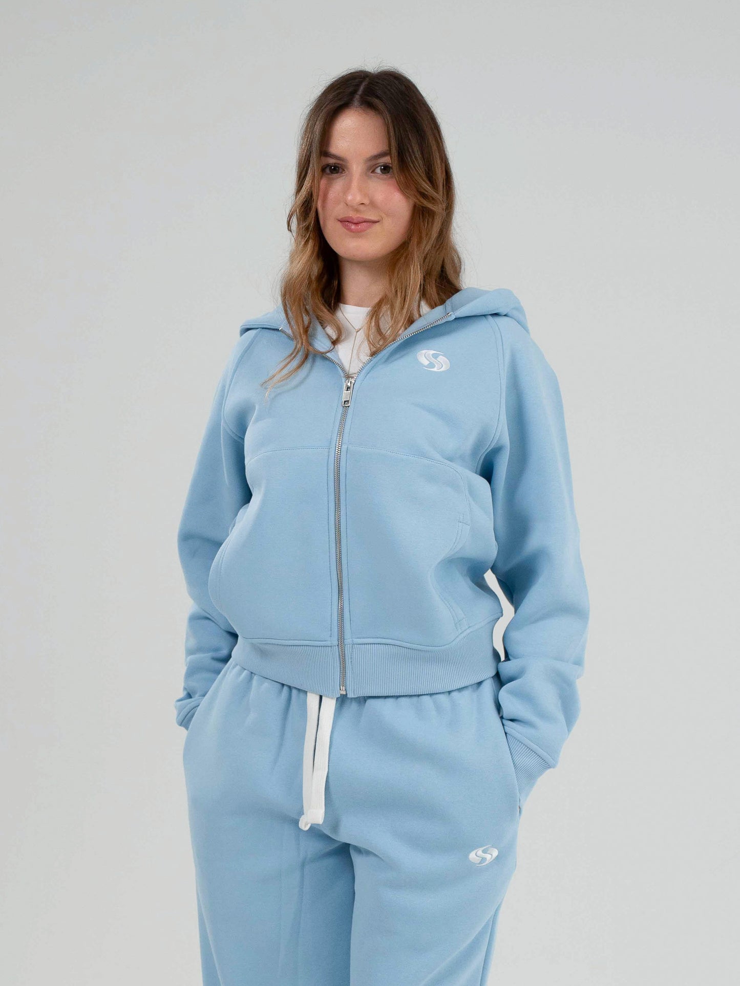 Sportz Zip-Jacket | Ice Blue