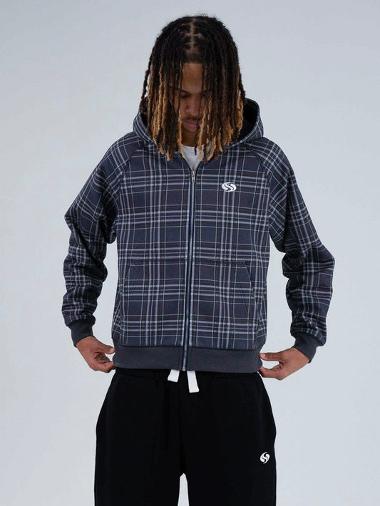 Sportz Plaid Jacket | Black