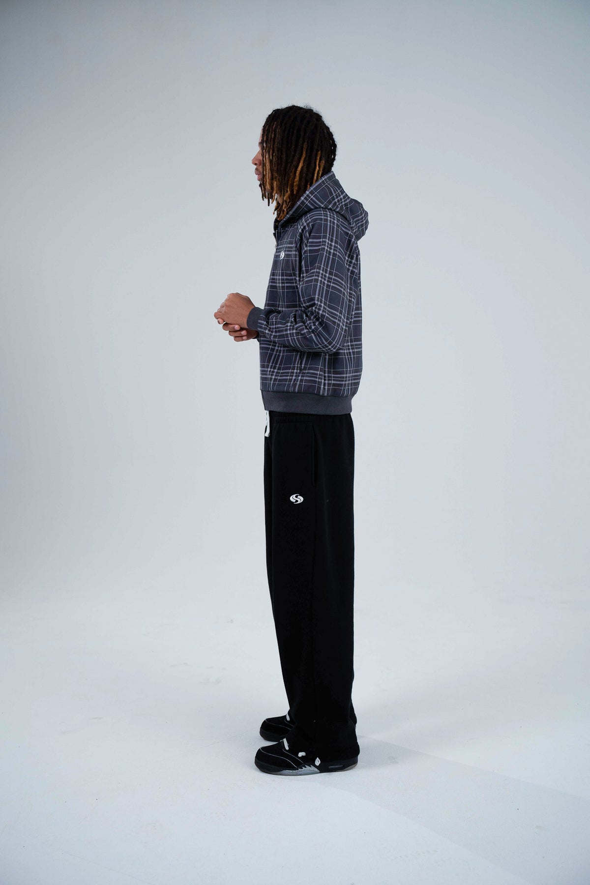 Sportz Plaid Jacket | Black