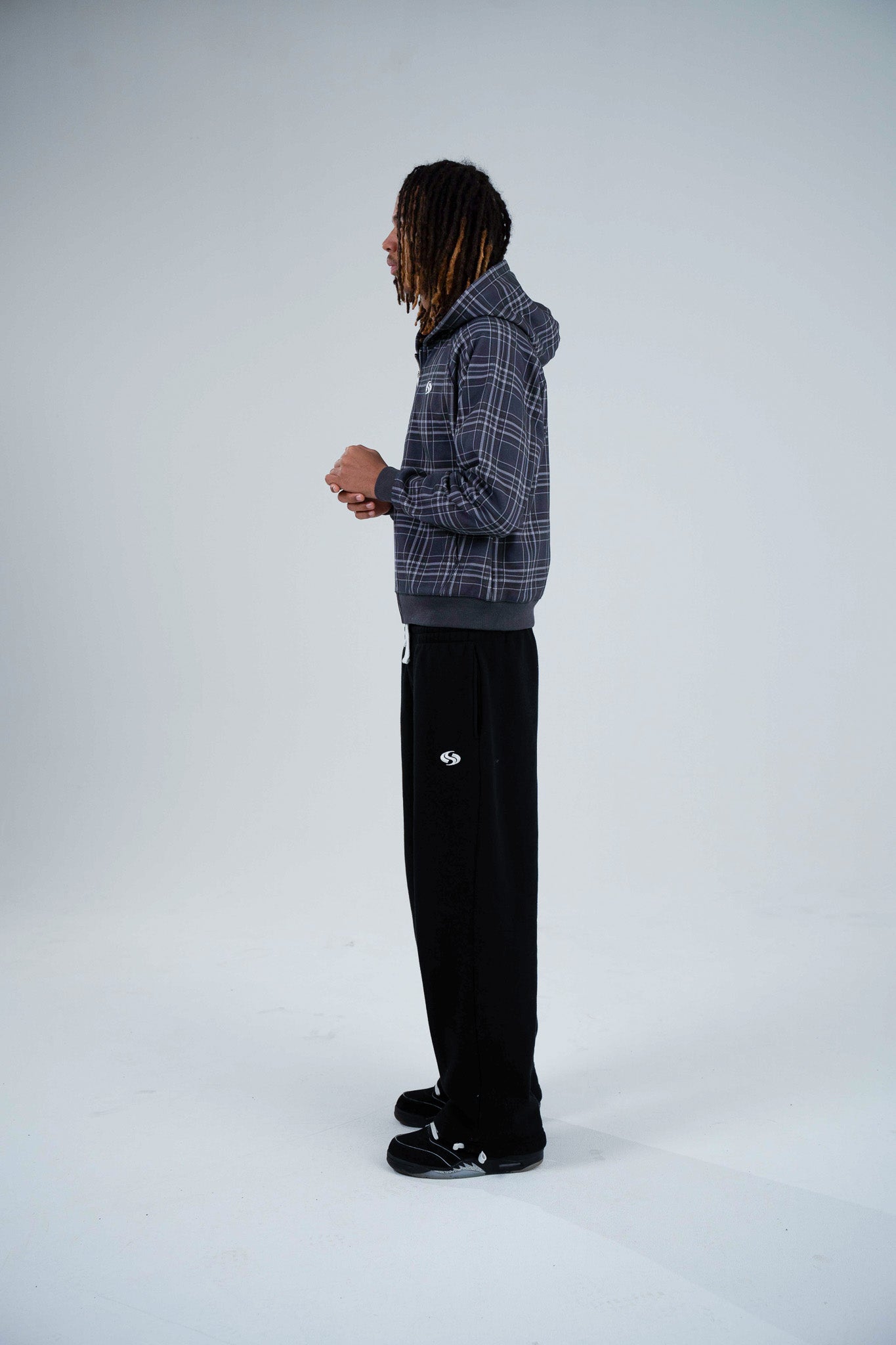 Sportz Plaid Jacket | Black