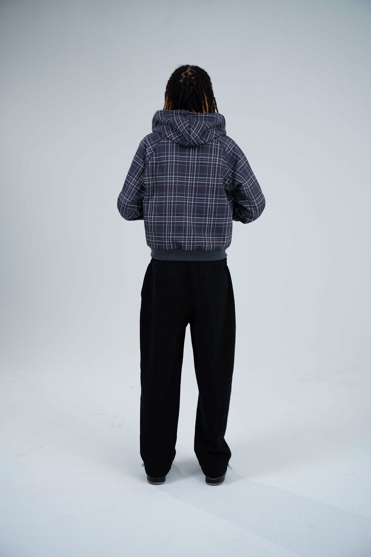 Sportz Plaid Jacket | Black