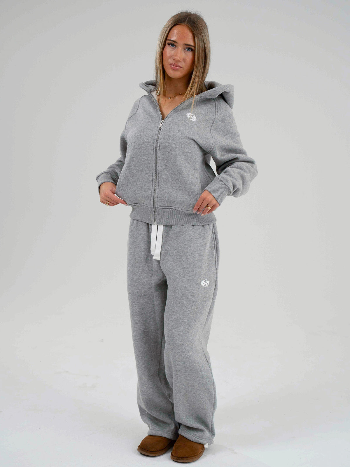 Sportz Tracksuit (Jogger + Jacket) | Grey