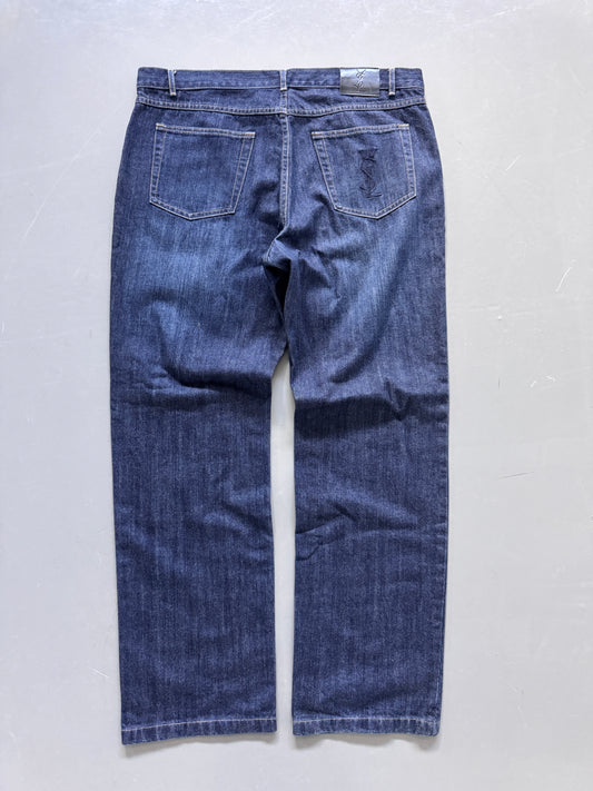 YSL Vintage Sraight-Fit Jeans | XL