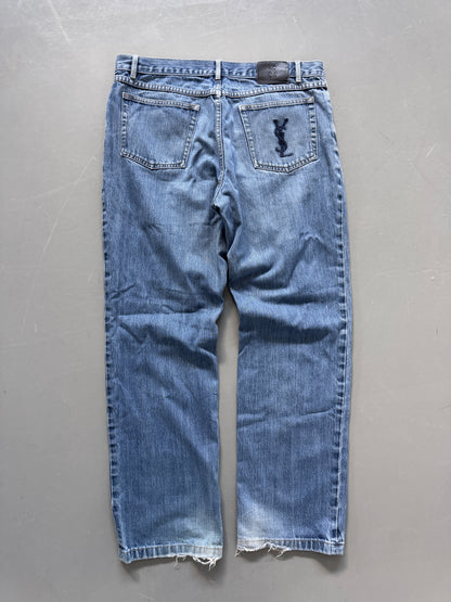 YSL Vintage Straight-Fit Jeans | M