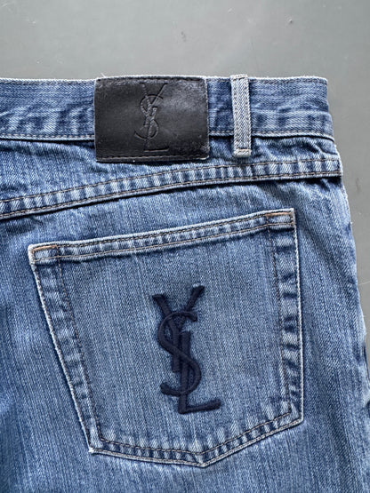 YSL Vintage Straight-Fit Jeans | M