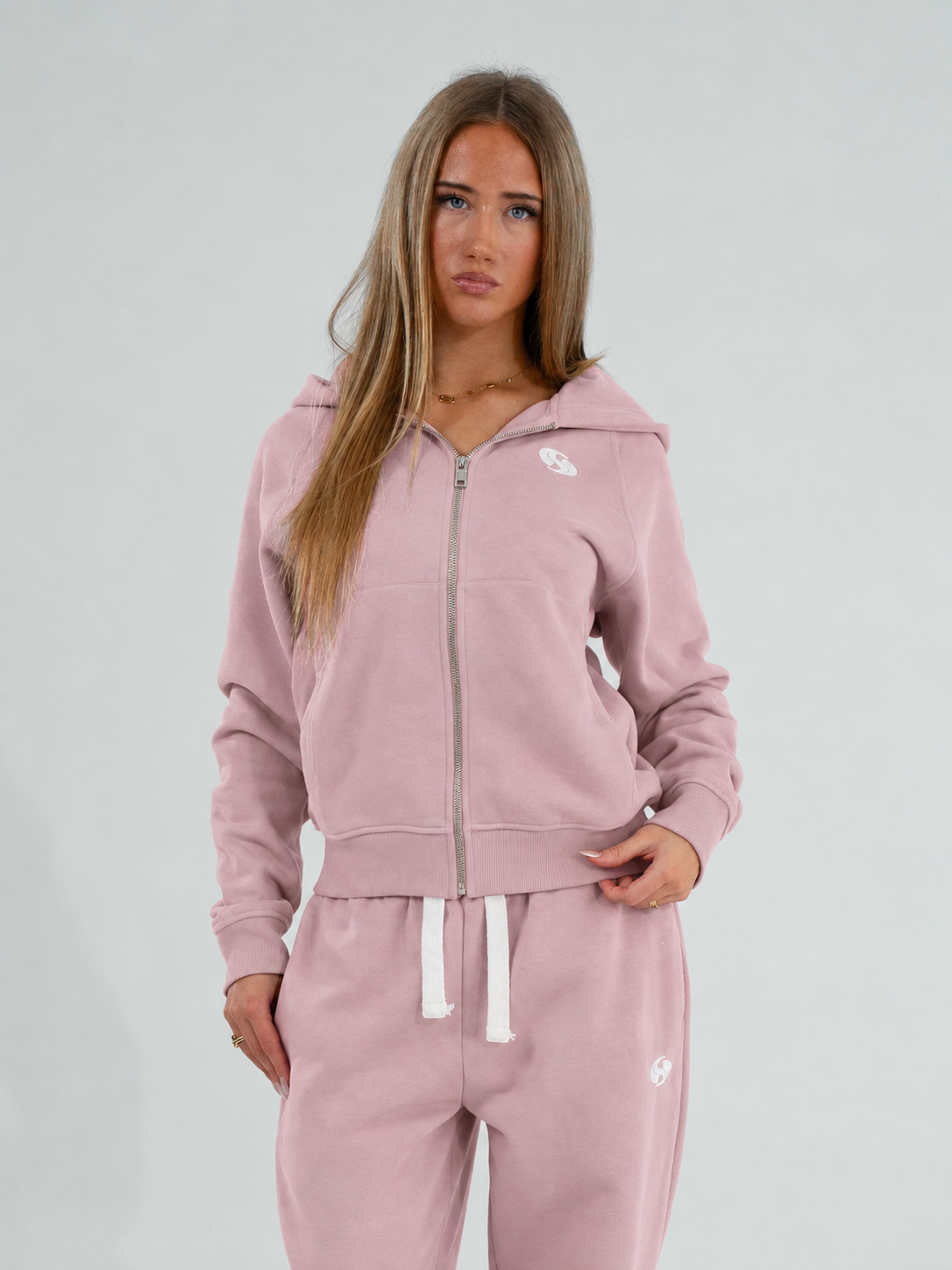Sportz Zip-Jacket | Light Pink