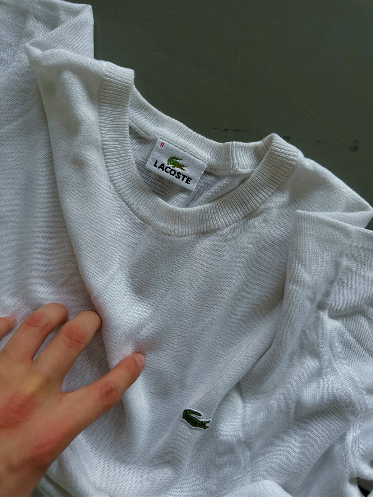 Lacoste Vintage Sweater | L