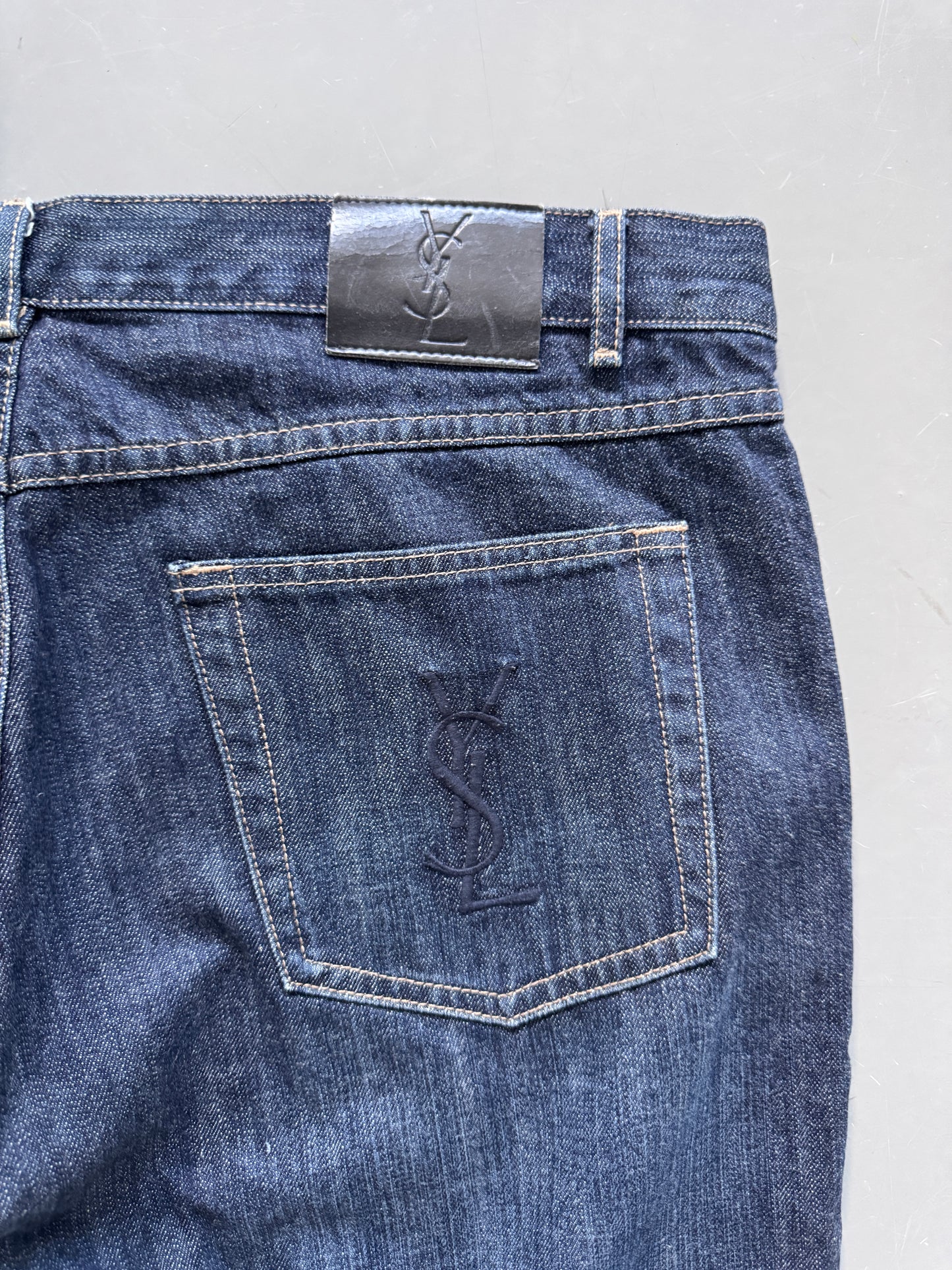 YSL Vintage Sraight-Fit Jeans | XL