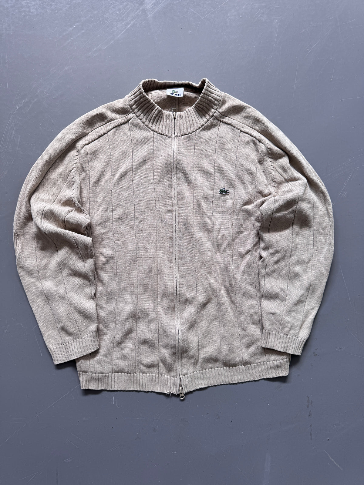 Lacoste Vintage Strickjacke | XL