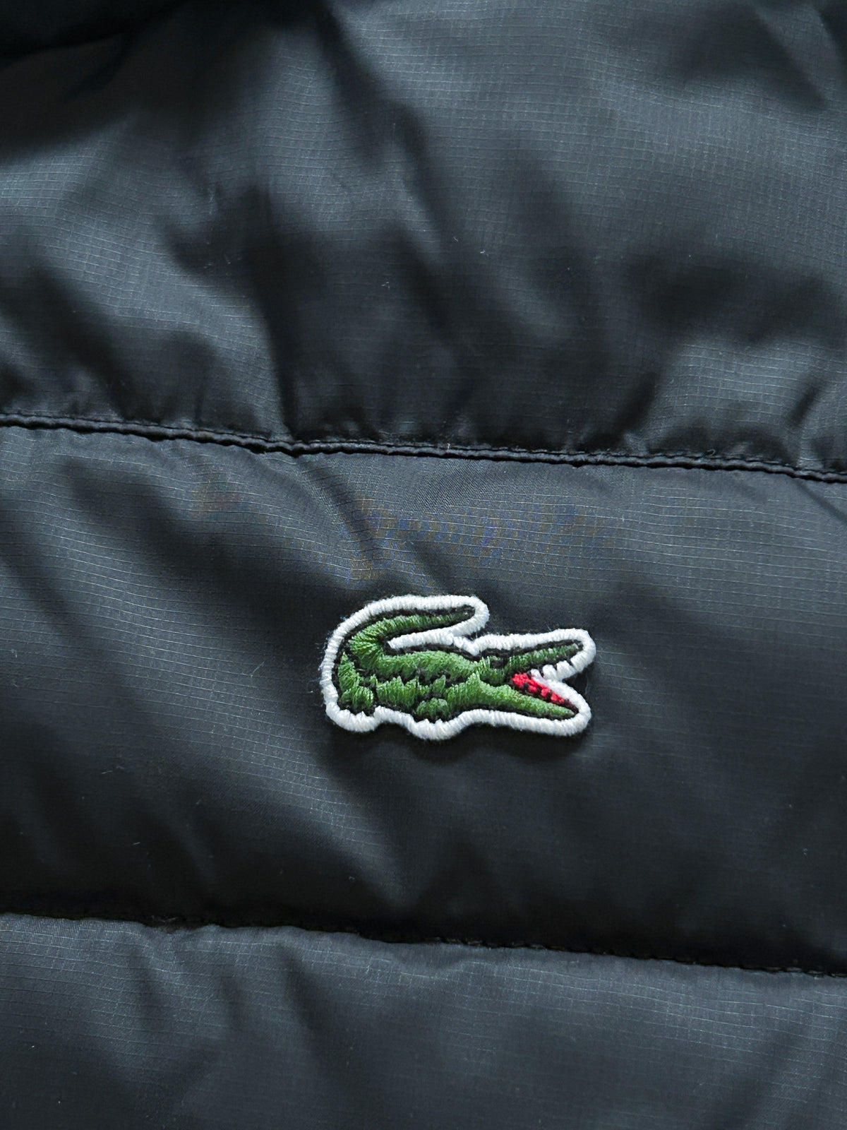 Lacoste Vintage Puffer / Winter Jacket | S