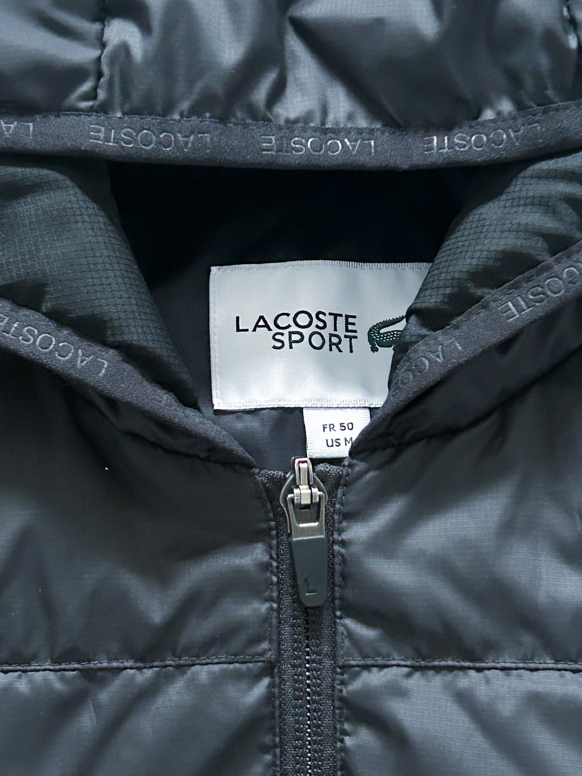 Lacoste Vintage Puffer / Winter Jacket | S