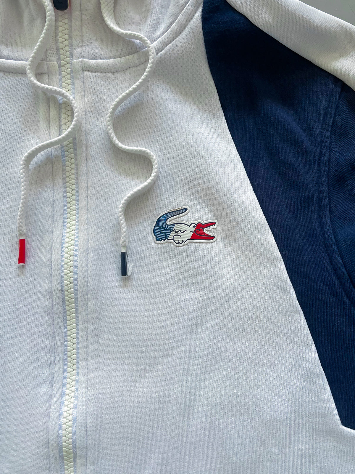 Lacoste x France Vintage Sweatjacke | XS