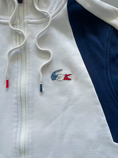 Lacoste x France Vintage Sweatjacke | XS
