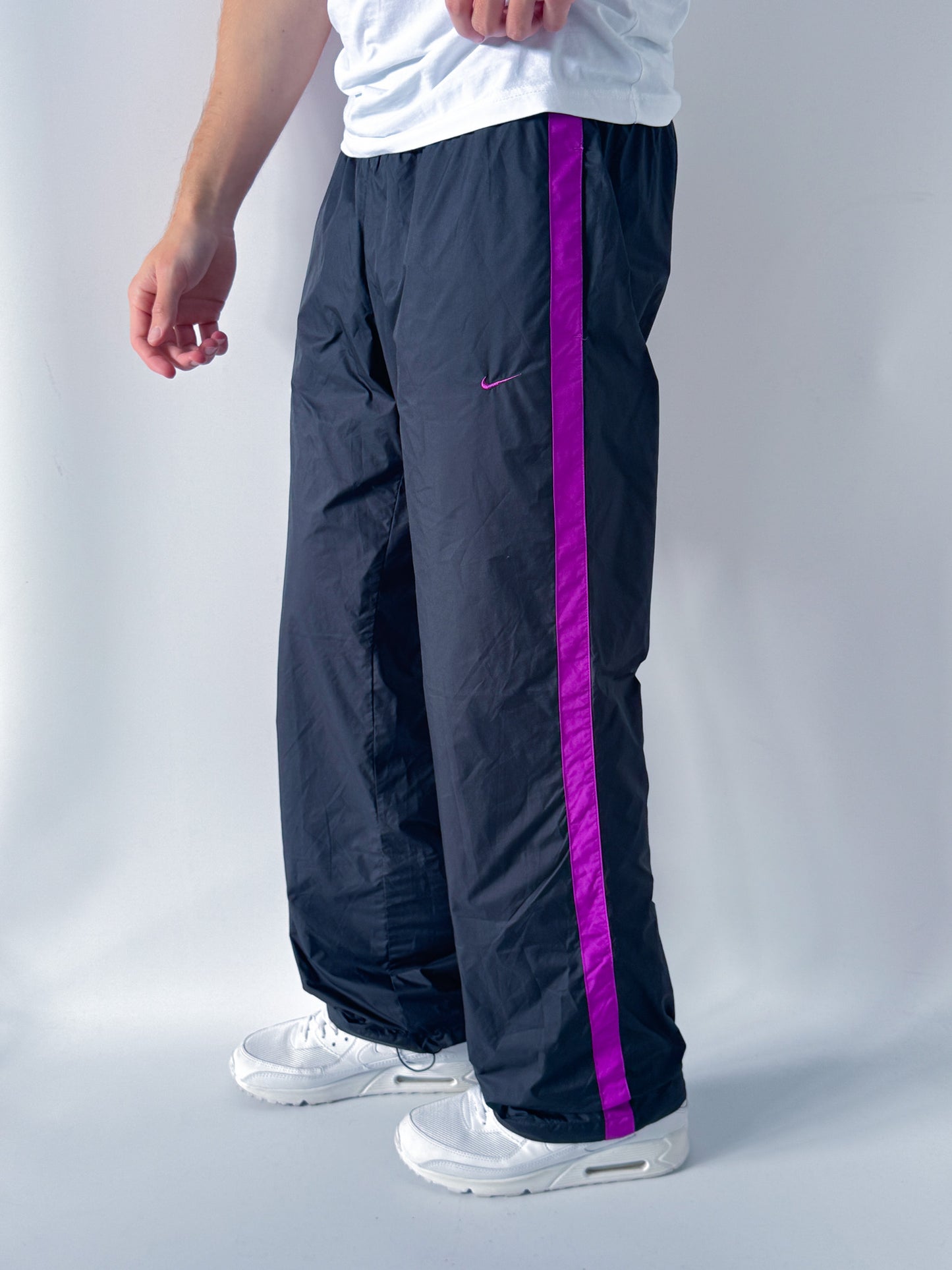 Nike Vintage *Purple Stripe* Trackpants | M