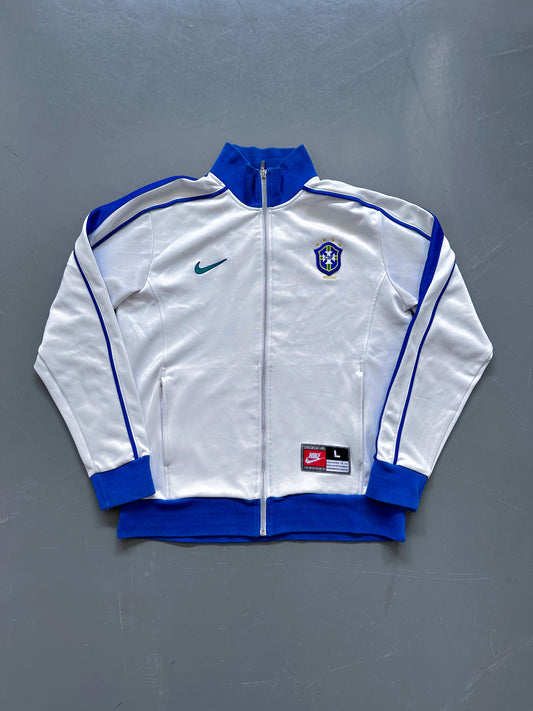 Vintage Nike x Brasil Sweatjacket | L