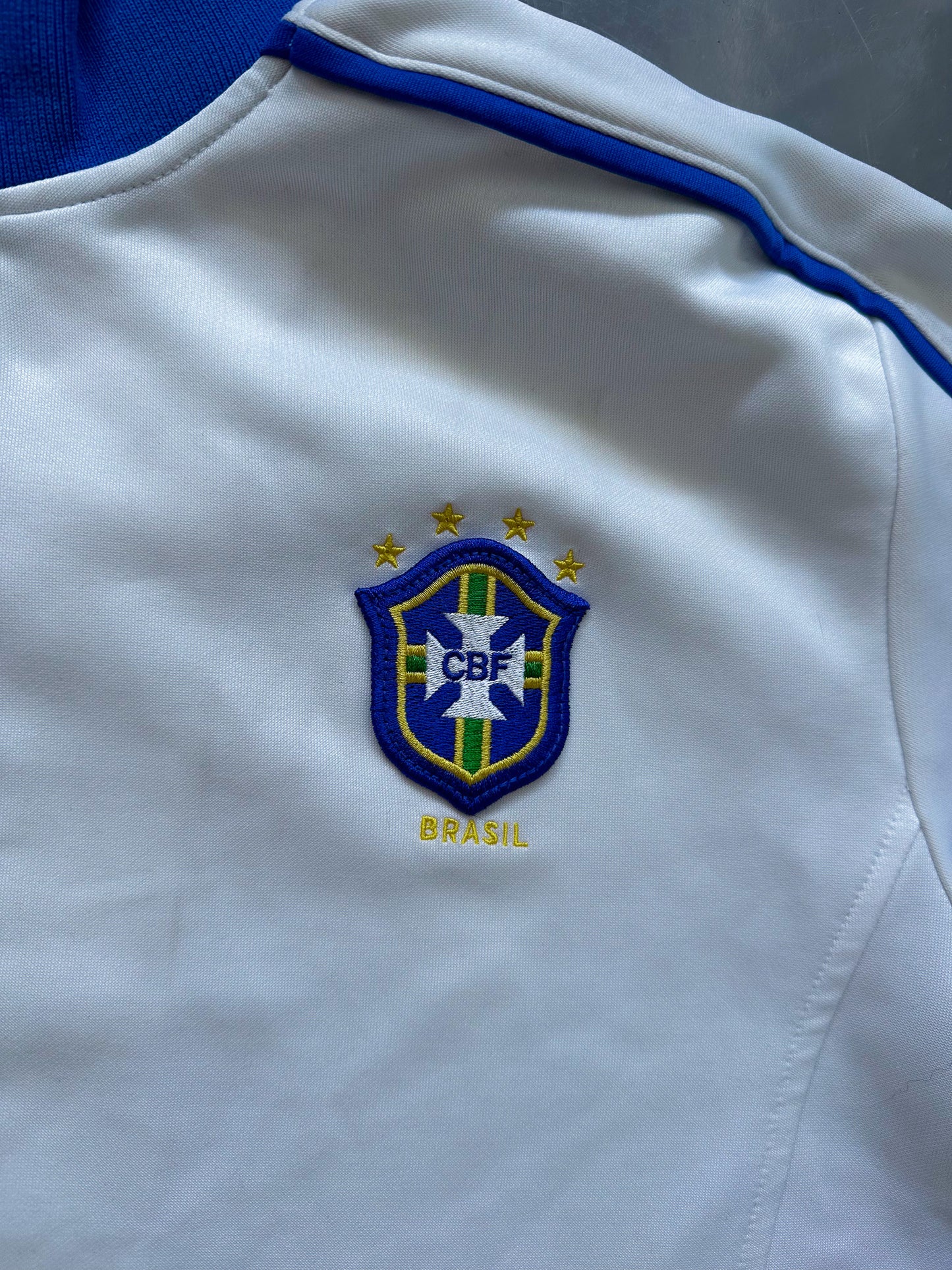 Vintage Nike x Brasil Sweatjacket | L