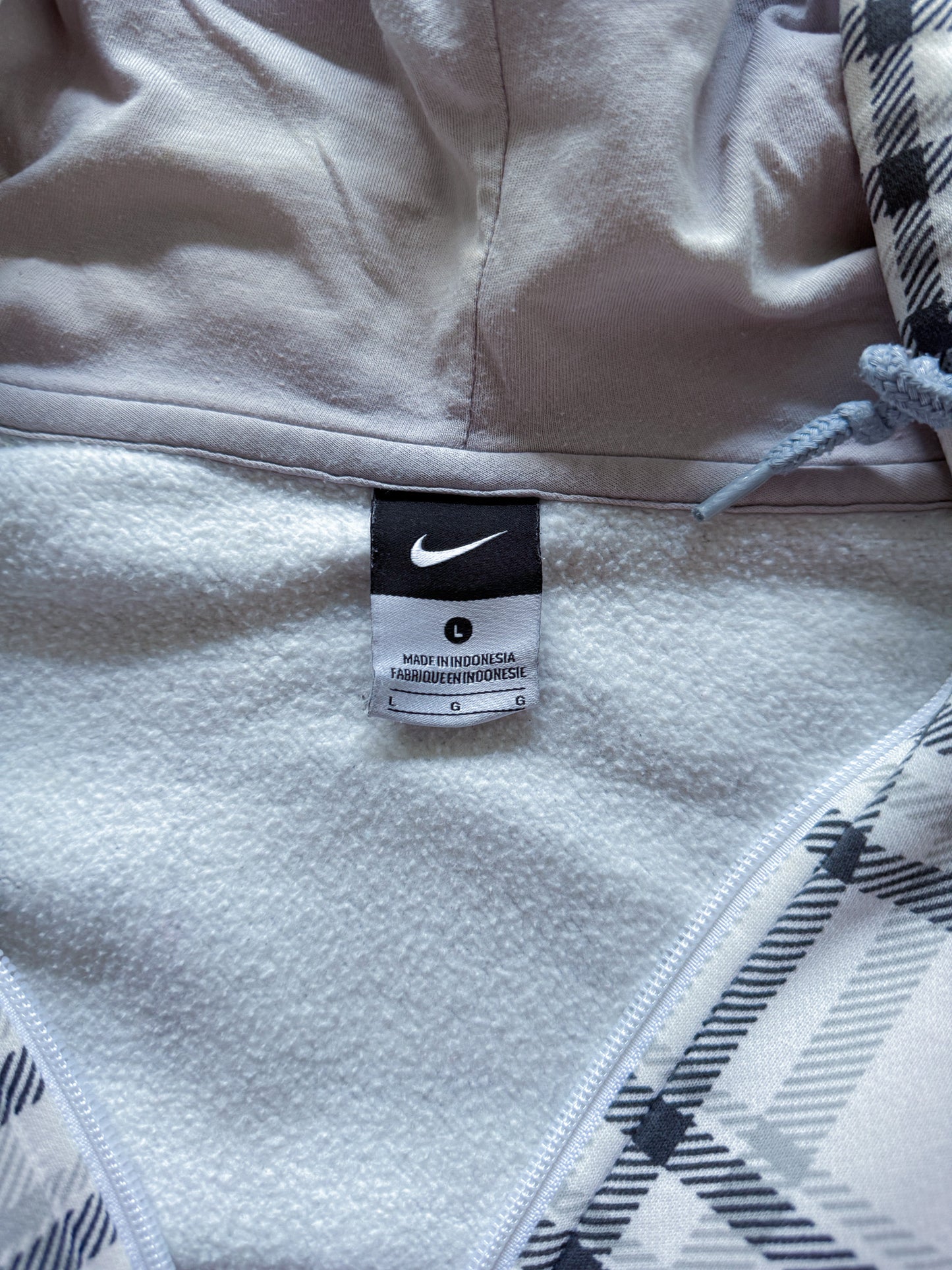 Nike Vintage *PLAID* Sweatjacke | L