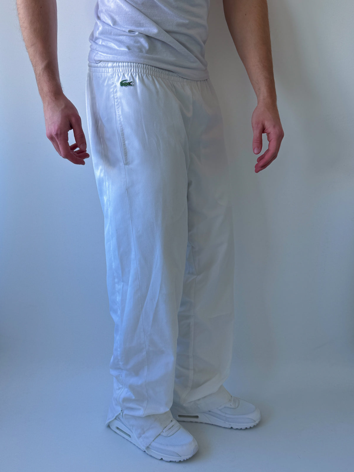 Lacoste Vintage Open Leg Trackpants | L