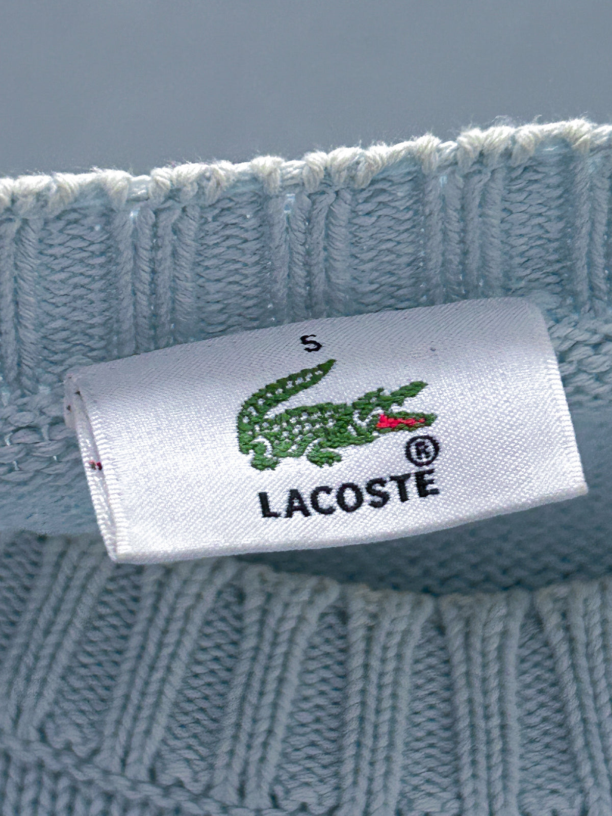 Lacoste Vintage *Babyblue* Pullover | L