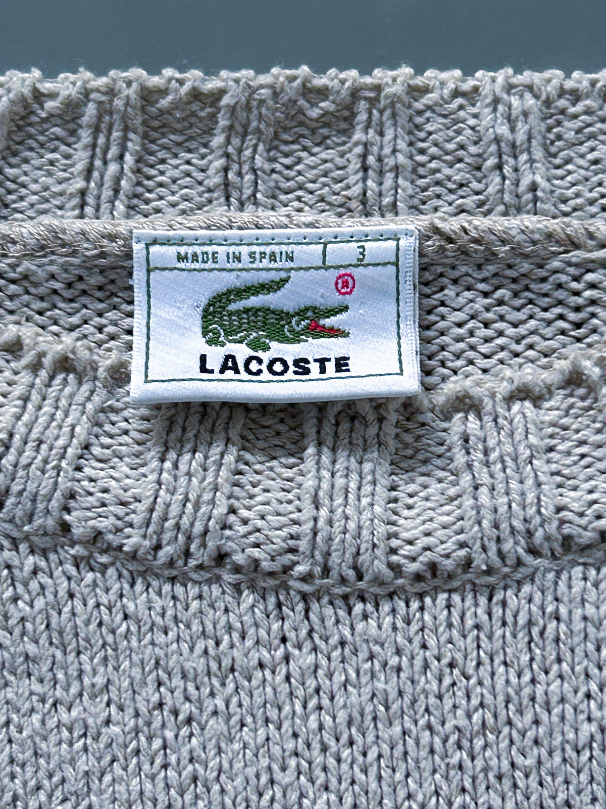 Lacoste Vintage Pullover | S