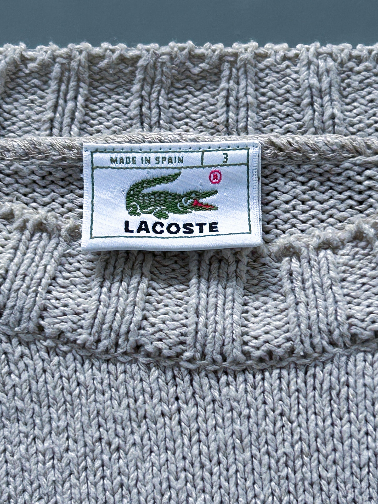 Lacoste Vintage Pullover | S