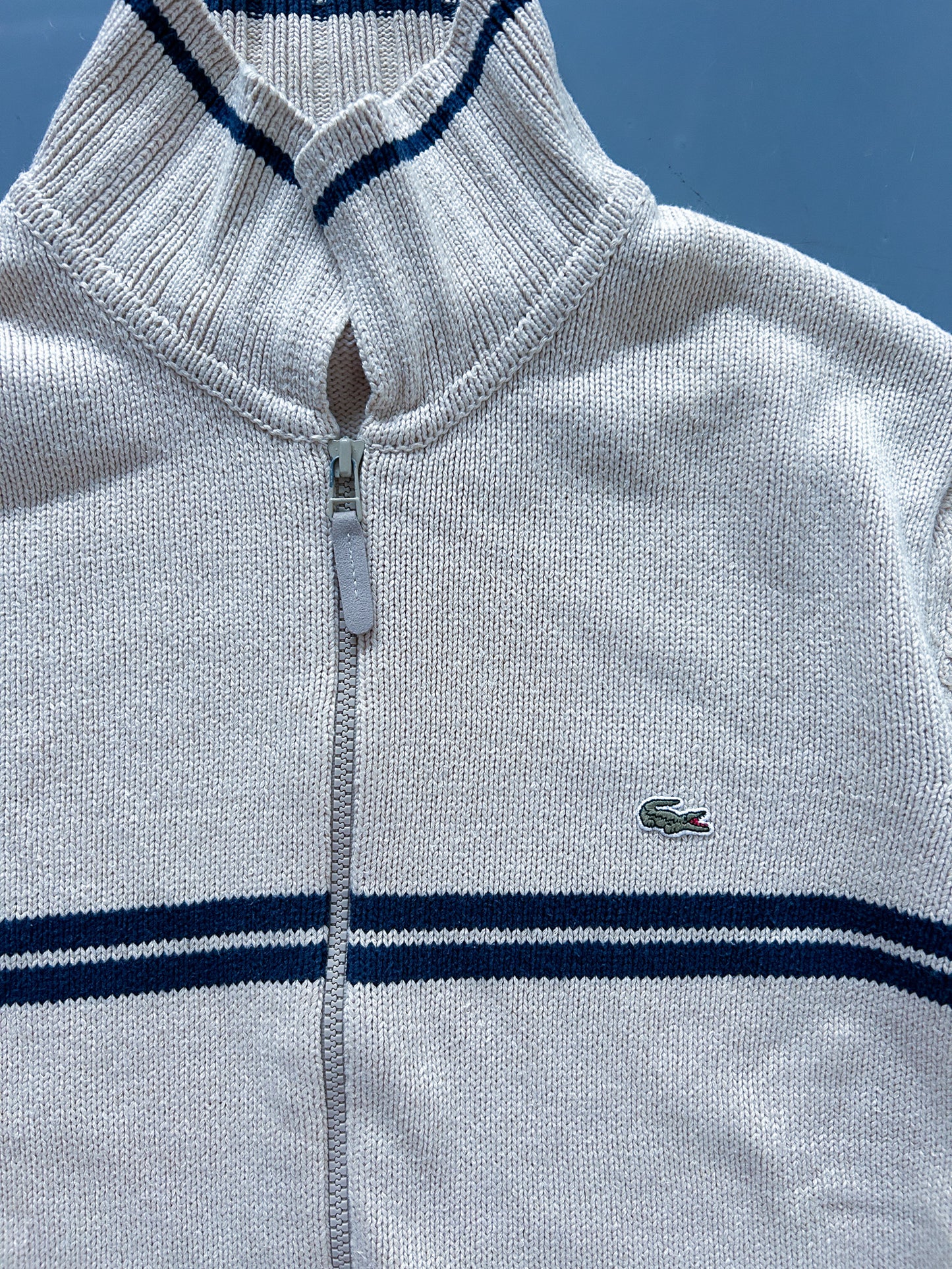 Lacoste Vintage Strickjacke | L