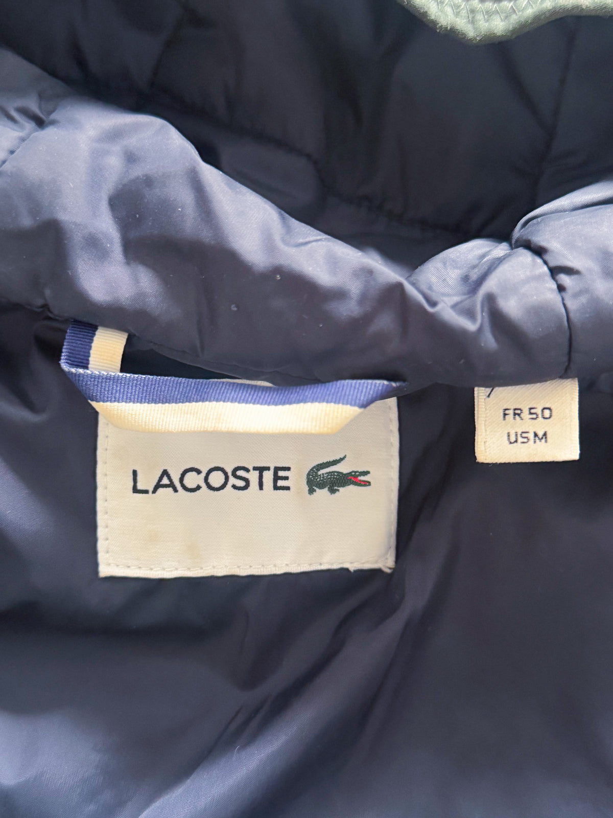 Lacoste Vintage Puffer / Winter Jacke | M