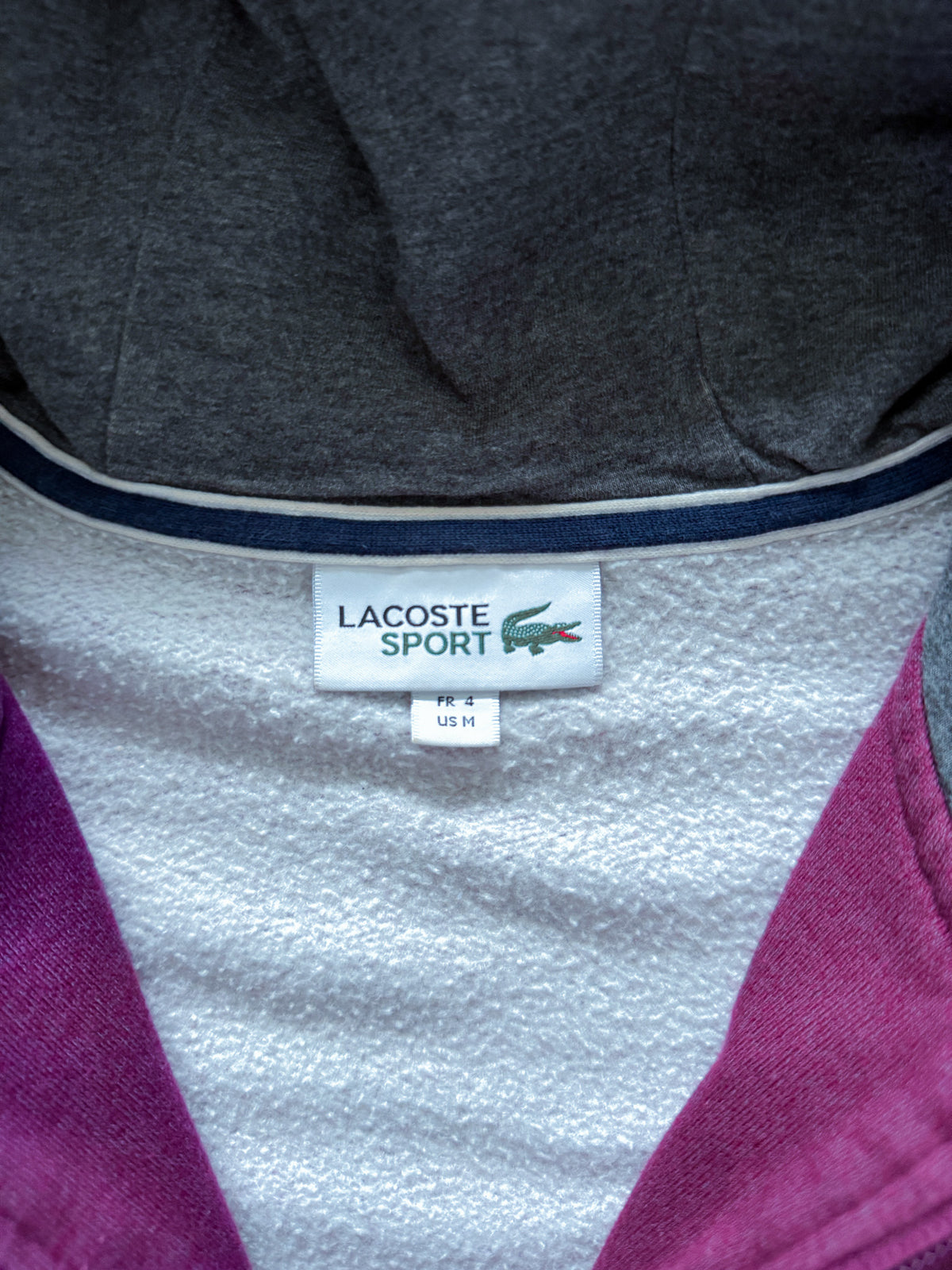 Lacoste Vintage Sweatjacke | M