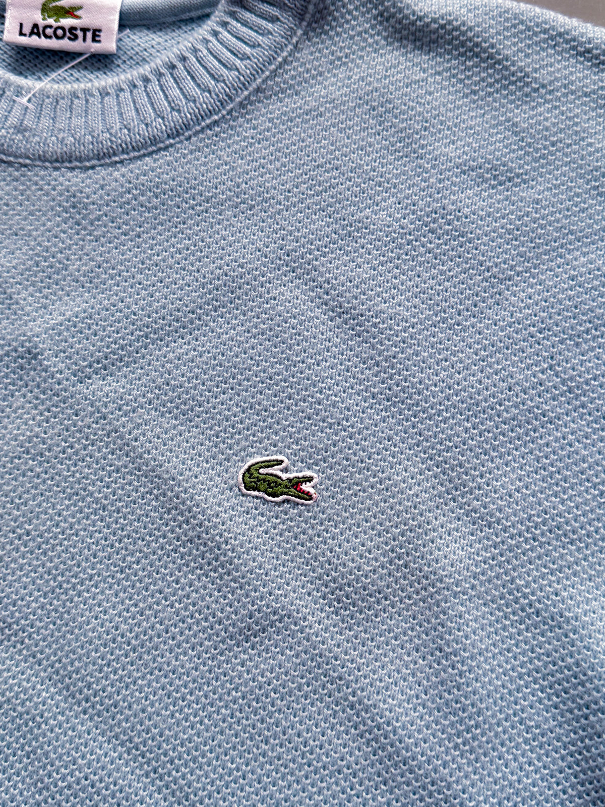 Lacoste Vintage  *Babyblue* Pullover | M