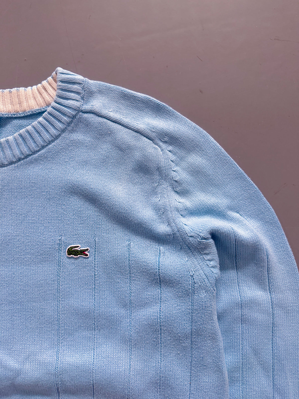 Lacoste Vintage *Babyblue* Pullover | S