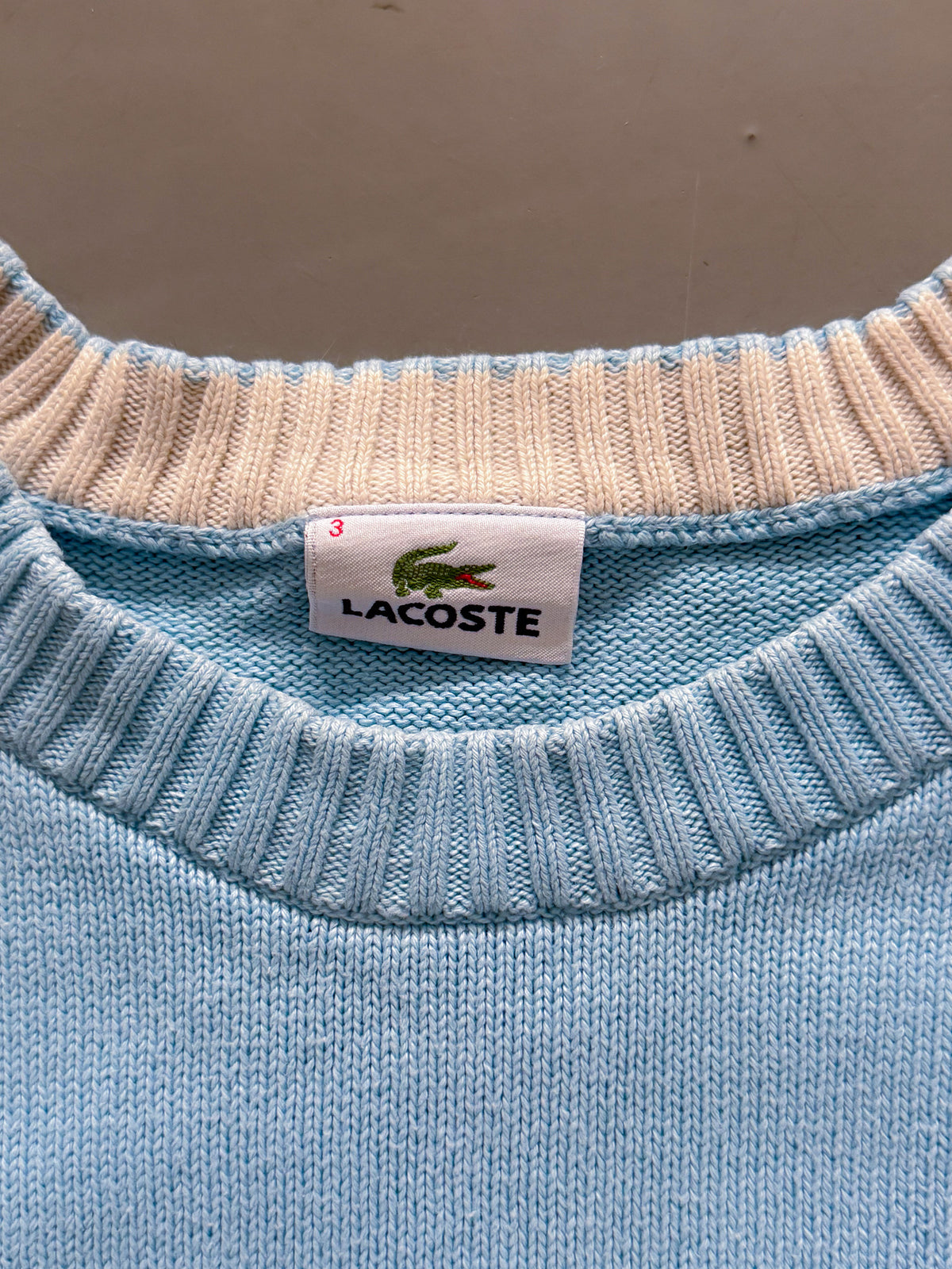 Lacoste Vintage *Babyblue* Pullover | S
