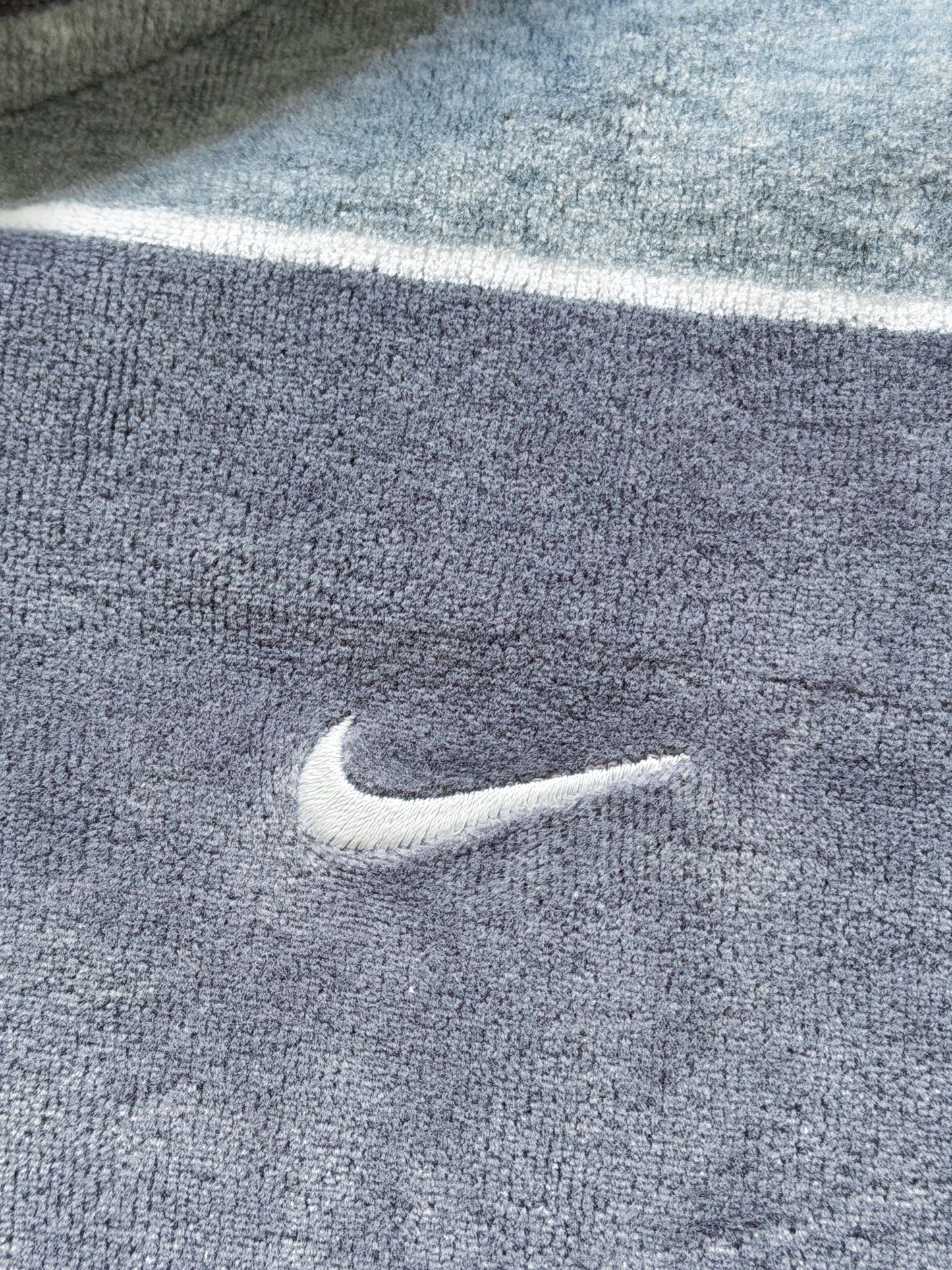 Nike Y2K Vintage Velours Sweatjacke | S