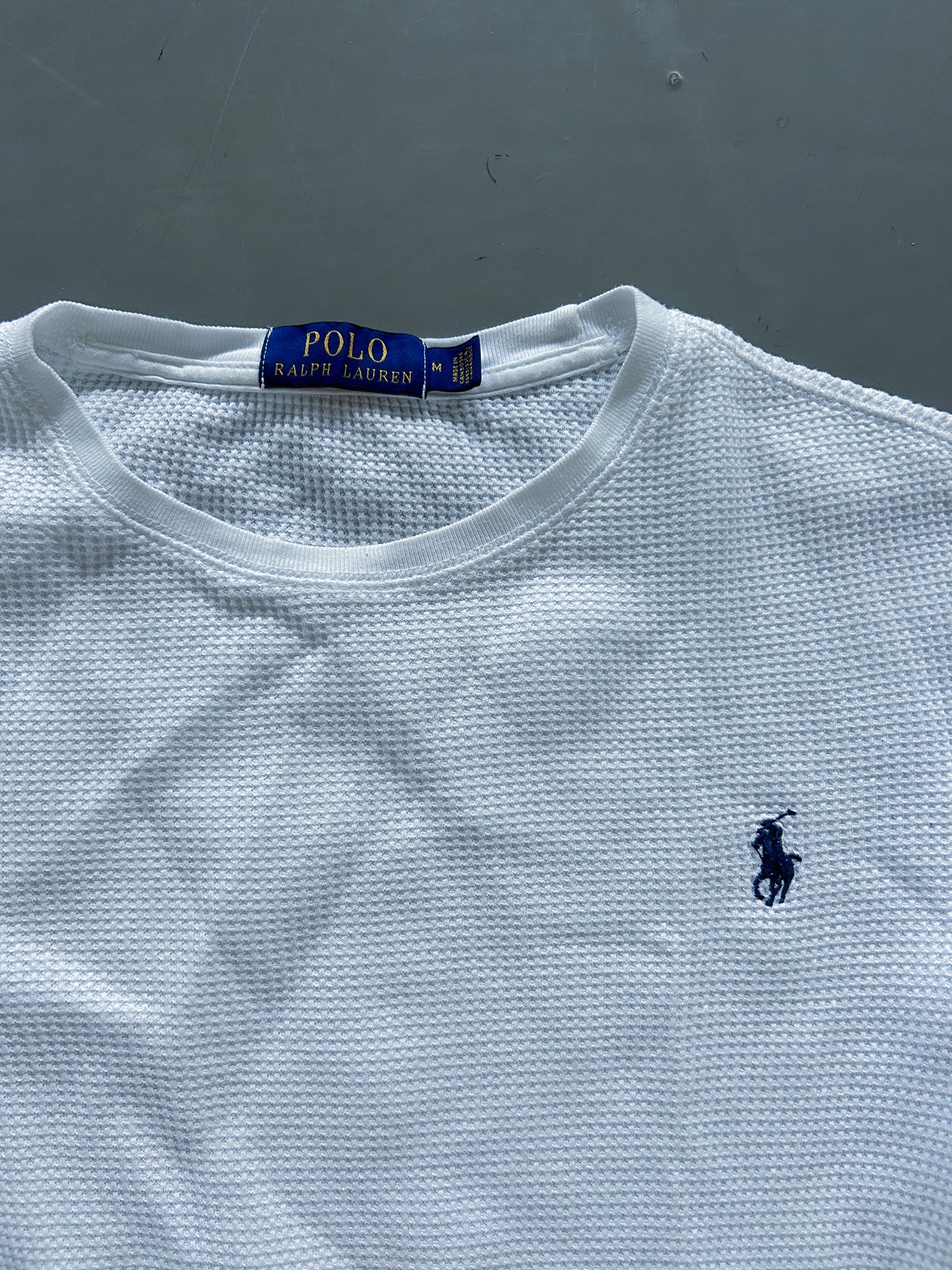 Polo Ralph Lauren Vintage *Waffle* Longsleeve / Pullover | M
