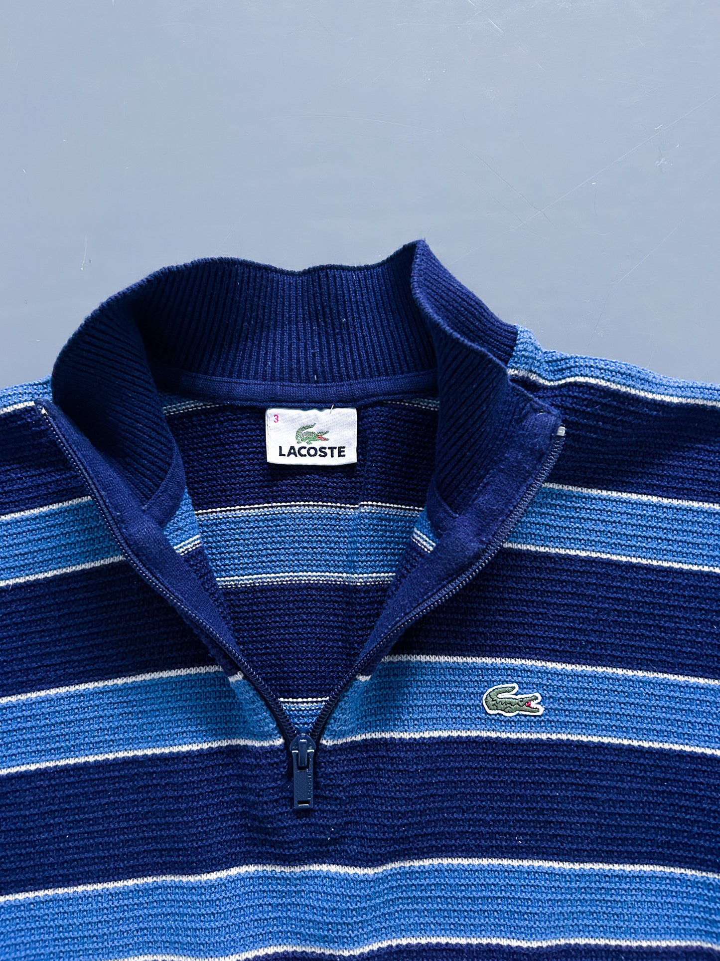 Lacoste Vintage *Half-Zip* Pullover | S