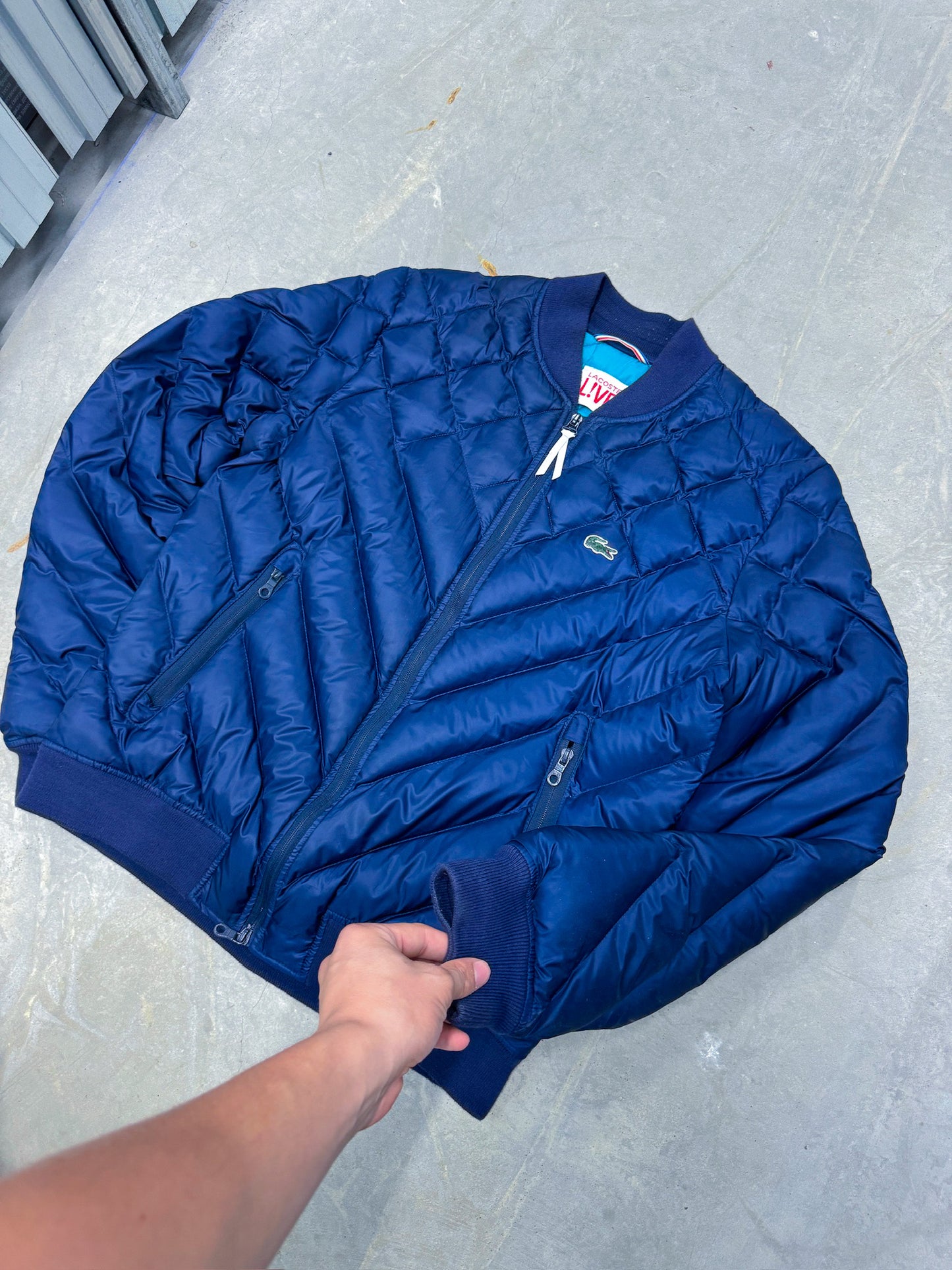 Lacoste Vintage Daunenjacke | M