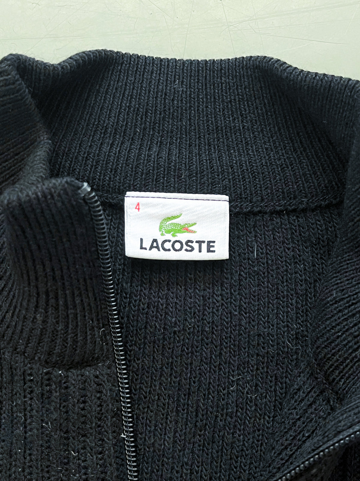 Lacoste Vintage Strickjacke | M
