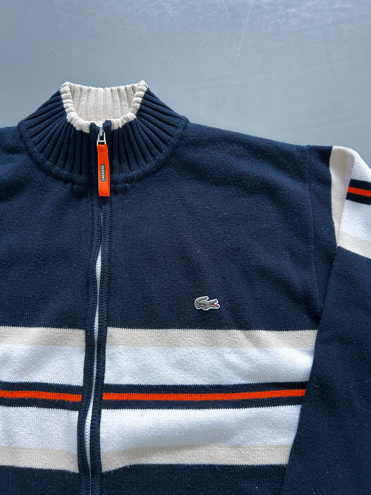 Lacoste Vintage Strickjacke | L