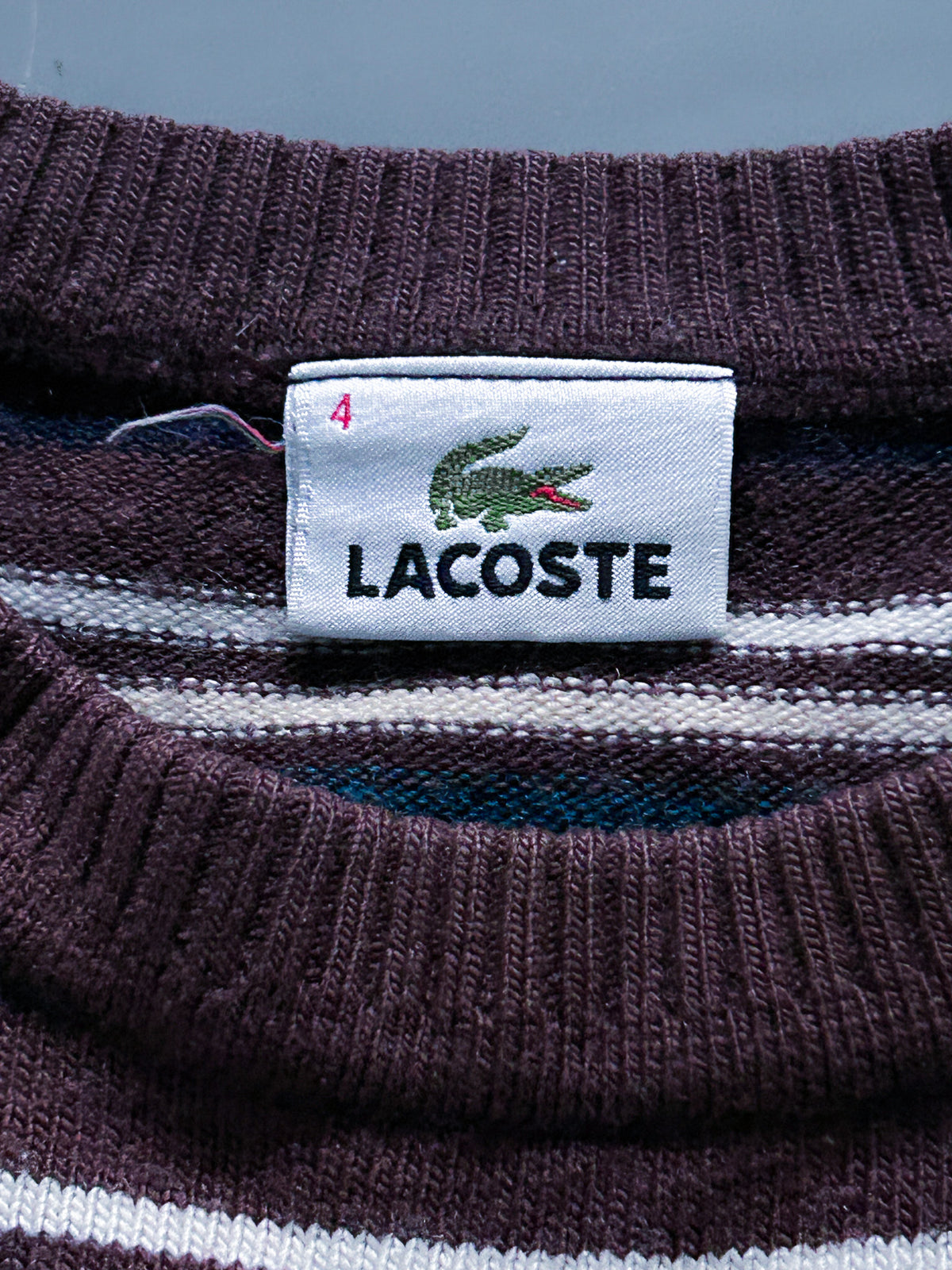 Lacoste Vintage Pullover | M