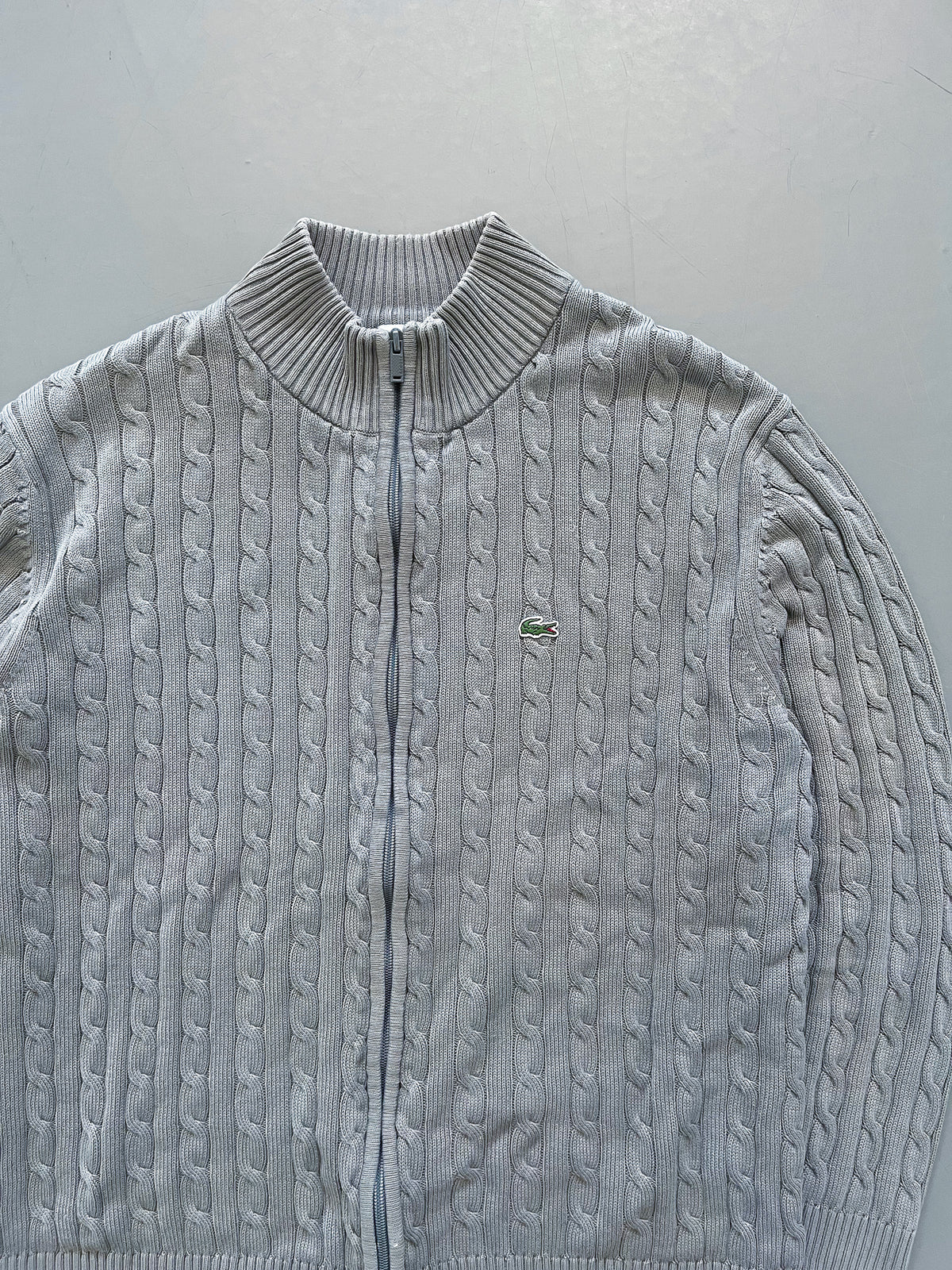 Lacoste Vintage Strickjacke | L