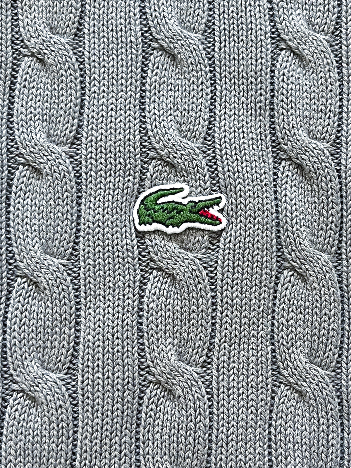 Lacoste Vintage Strickjacke | L