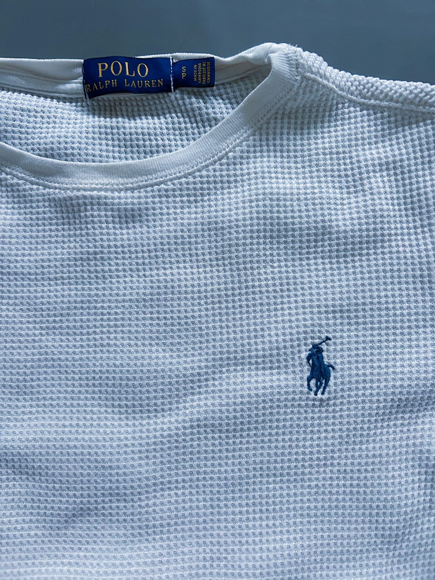 Polo Ralph Lauren Vintage *Waffle* Pullover | S