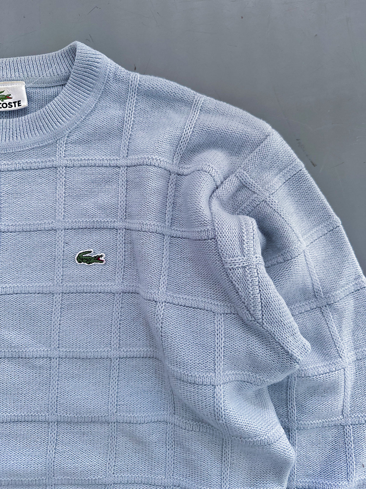 Lacoste Vintage *Babyblue* Pullover | M