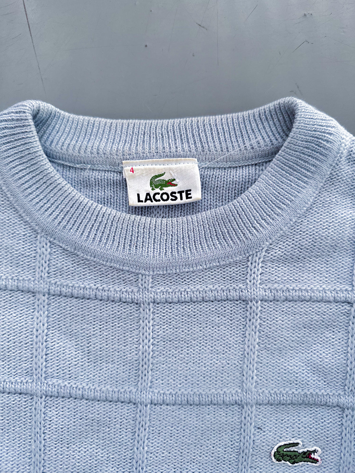 Lacoste Vintage *Babyblue* Pullover | M