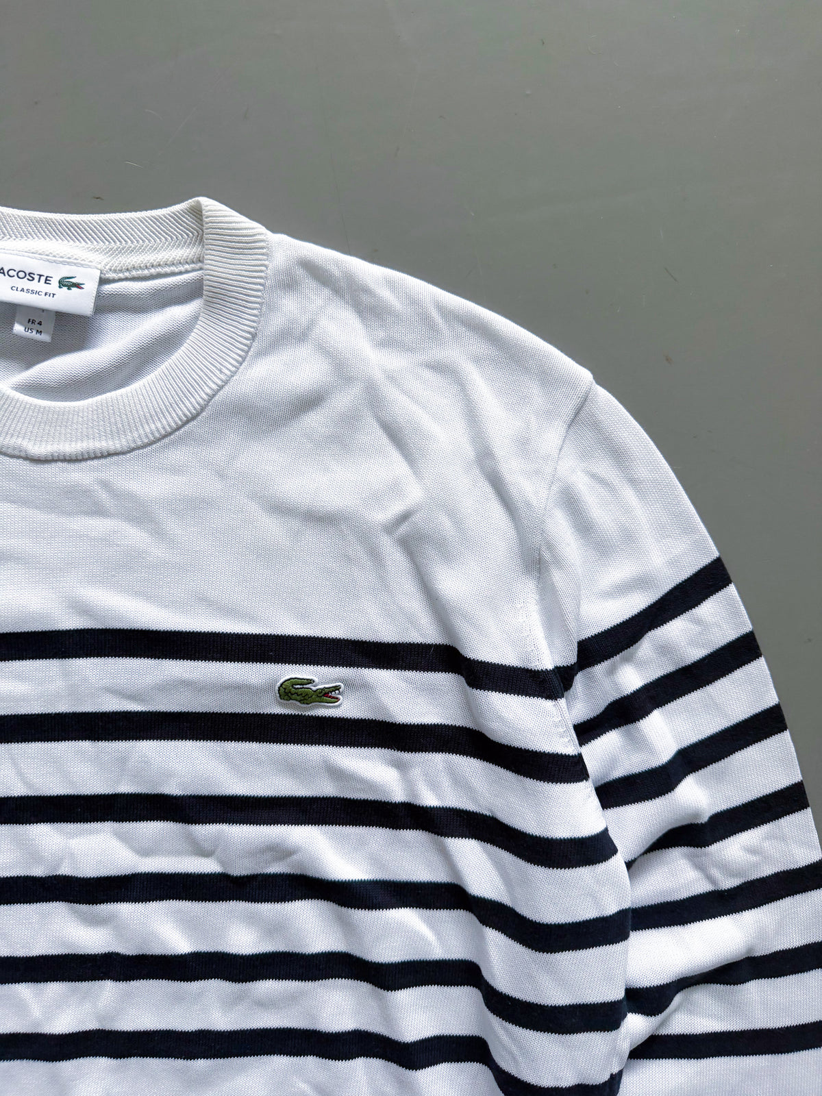 Lacoste *Striped* Vintage Pullover | M
