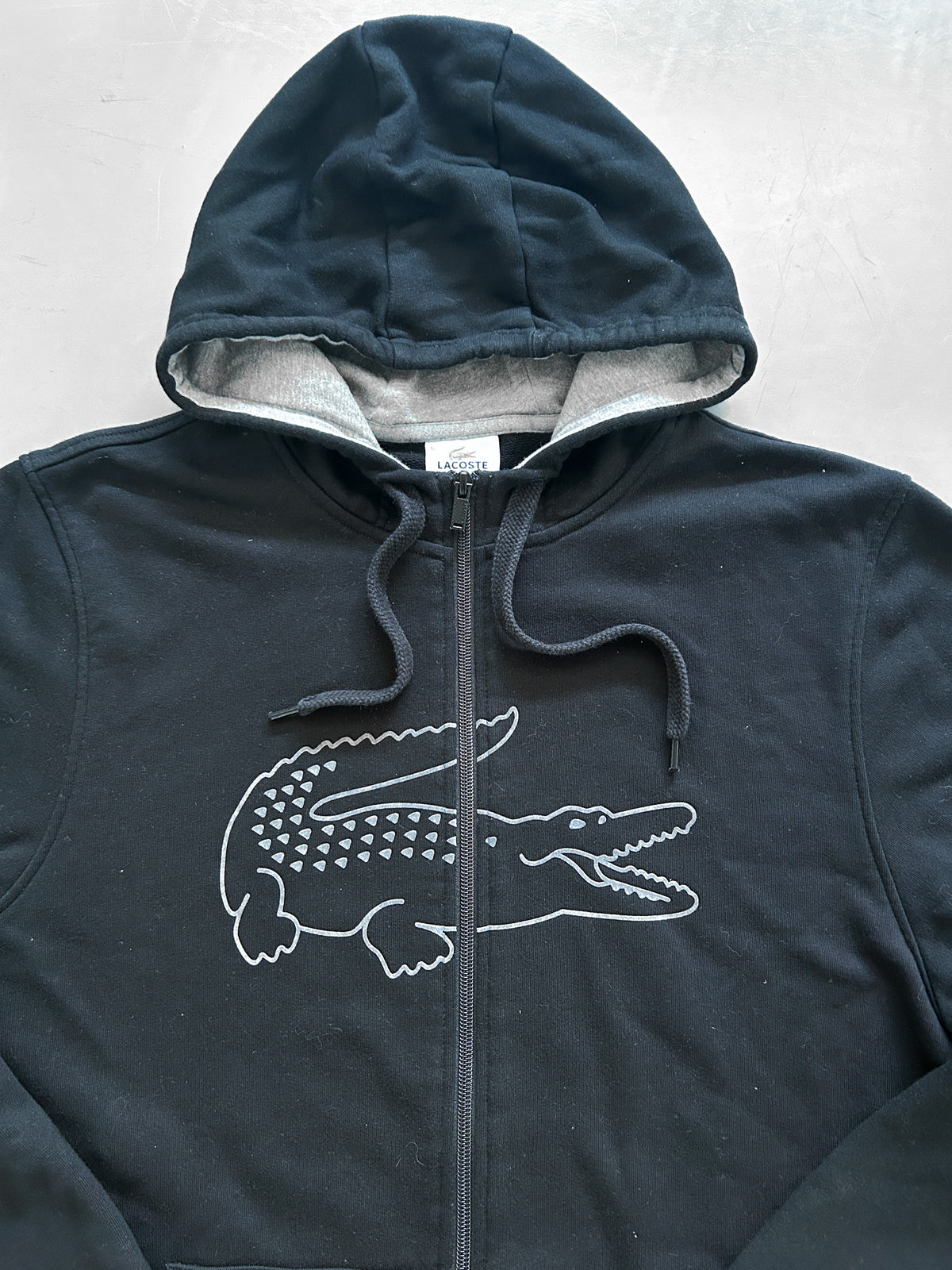 Lacoste Vintage Zip Pullover | L