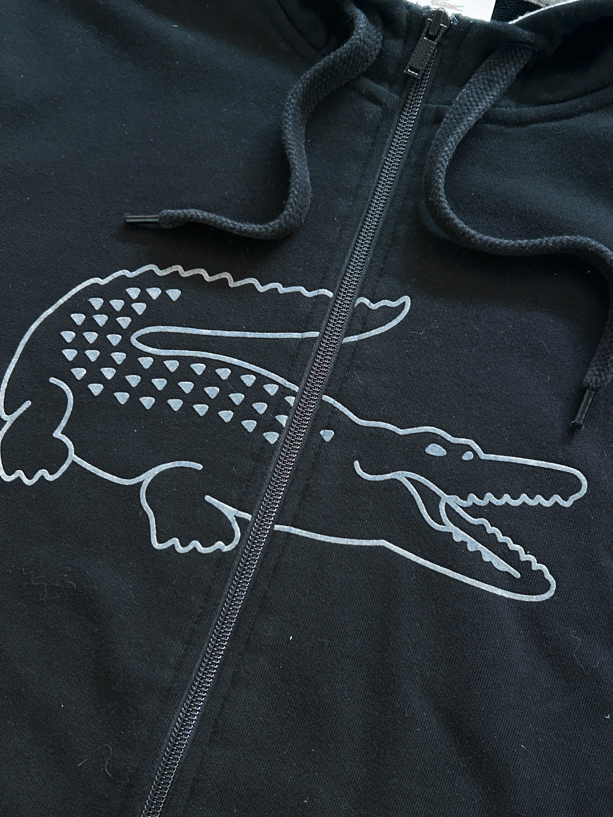 Lacoste Vintage Zip Pullover | L